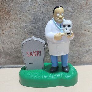 Vintage Burger King Dr Hibbert White Coat The Simpsons Halloween Spooky Light Up